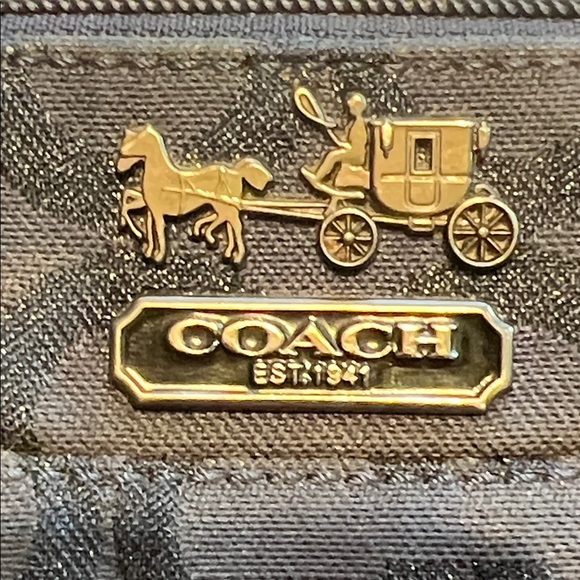 COACH Midnight Blue Wristlet - Picture 2 of 6